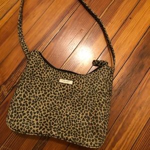 Nine West leopard handbag